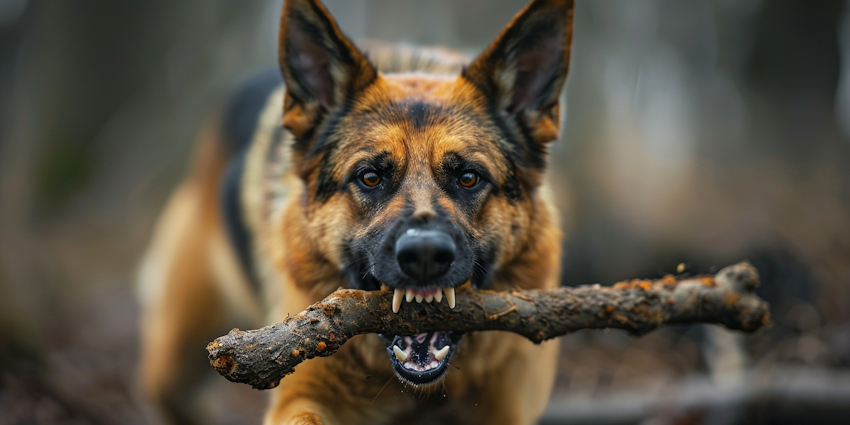 תוקפנות כלבים בזמן אוכל